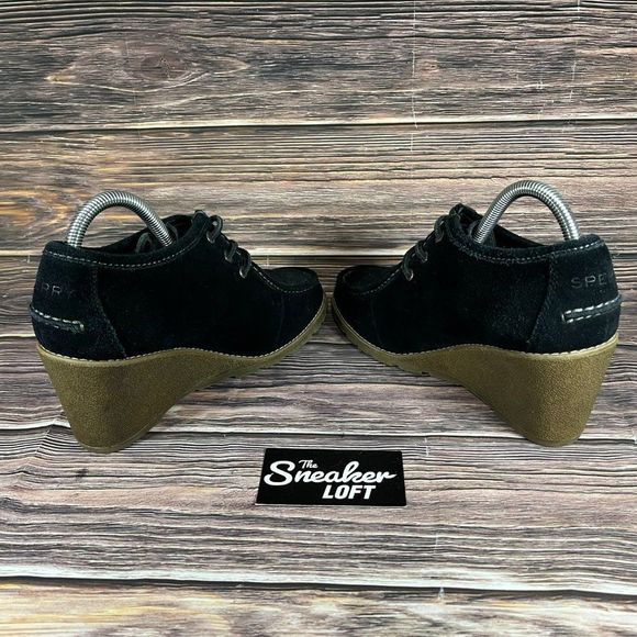 Sperry Stella Keel Wedge Booties Women's Shoes - Picture 5 of 8